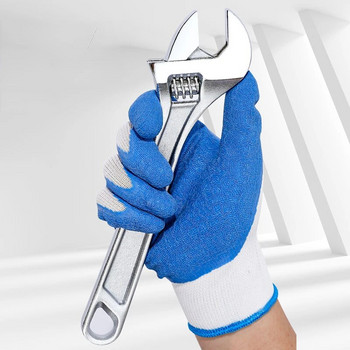1 ζεύγος γάντια εργασίας ανθεκτικά στη φθορά Γάντια εργασίας κηπουρικής φύτευσης γάντια κήπου με επικάλυψη λατέξ Γάντια προστασίας εργασίας