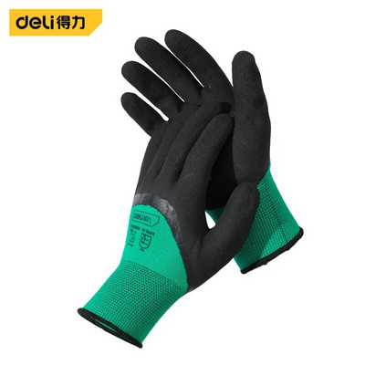 1 ζεύγος γάντια εργασίας ανθεκτικά στη φθορά Γάντια εργασίας κηπουρικής φύτευσης γάντια κήπου με επικάλυψη λατέξ Γάντια προστασίας εργασίας