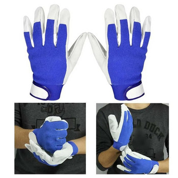 Ръкавици за заваряване Антистатични Ръкавици за топлинен щит Ръкавици за безопасност Ръкавици от мека свинска кожа Еластични плетени работни ръкавици