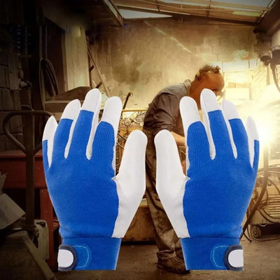 Γάντια συγκόλλησης Αντιστατική θερμική ασπίδα Γάντια Ασφαλείας Προστασίας Γάντια Μαλακά γουρουνόδερμα ελαστικά πλεκτά γάντια εργασίας