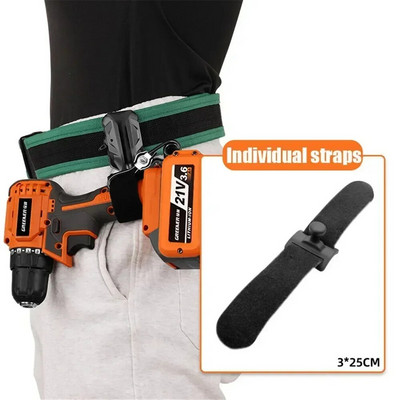 2023 Heavy Duty Tool Organizator Kit Nosiva torbica za remen Torbica za bušilicu Metalni pribor Organizator alata za ribolov Nosivi alat