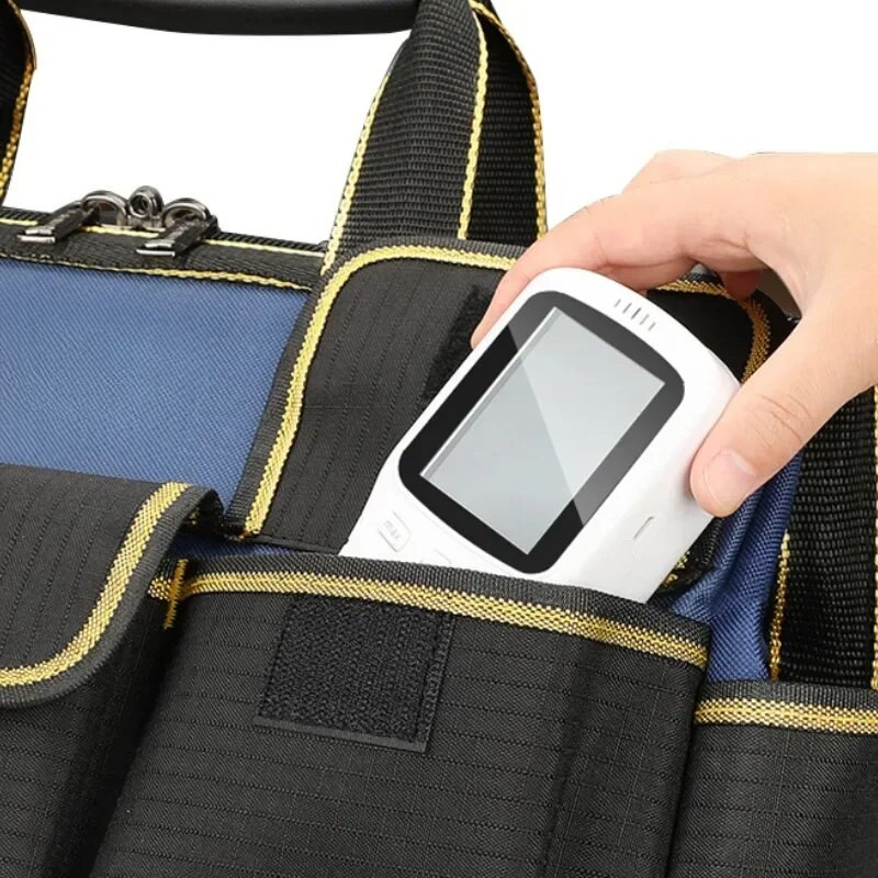 Višenamjenska torba za alat 1680D Oxford platnena električarska torba, vodootporna torba s više džepova protiv pada Alati za električare