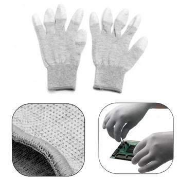 Антистатични ръкавици Електронни работни ръкавици Домакински чисти плетени ръкавици Неплъзгащи се Устойчиви на износване Индустриална защита