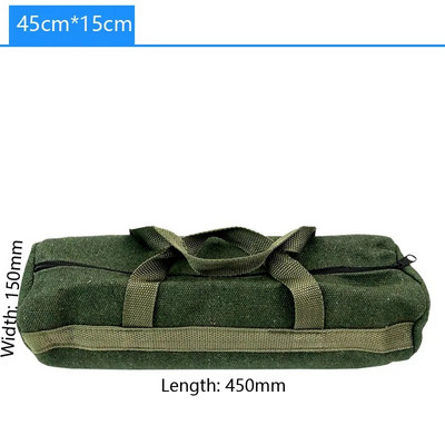 Debela platnena torbica Torbe za alat Organizator za pohranu Kutija za instrumente Prijenosna torbica za električara Odvijači Kliješta Popravak Ručni alat