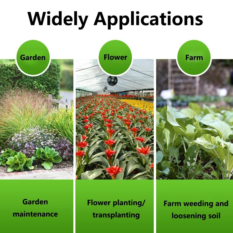 1kom lopata za kopanje tla s drvenom drškom, prijenosna čelična ručna lopata za sadnju povrća, uklanjanje snijega, poljoprivredni alat