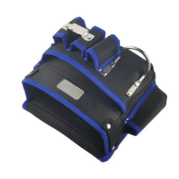 Нова многофункционална чанта за инструменти за електротехник Поясна чанта Поставка за съхранение на колан Органайзер Градински комплекти инструменти Пакети за кръста Оксфордски плат