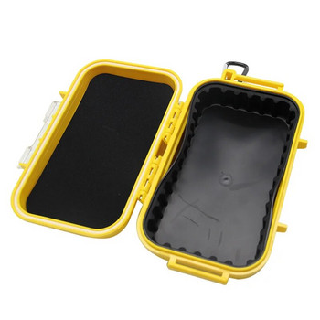 Външни удароустойчиви водоустойчиви кутии Инструмент за къмпинг Преносима кутия за съхранение с подложка за пътуване Запечатан контейнер Edc Ool Case