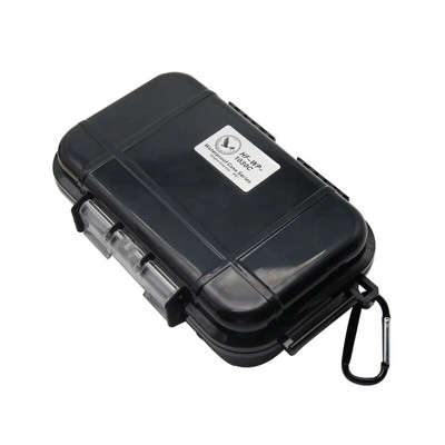Vanjske vodootporne kutije otporne na udarce Alat za kampiranje Prijenosna kutija za pohranu s jastučićem za putovanje Zatvoreni spremnik EDC kutija za ulje