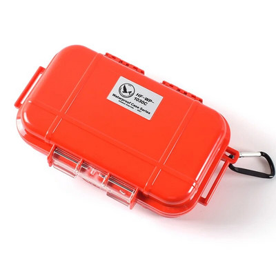 Vanjske vodootporne kutije otporne na udarce Alat za kampiranje Prijenosna kutija za pohranu s jastučićem za putovanje Zatvoreni spremnik EDC kutija za ulje