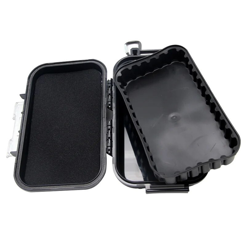 Vanjske vodootporne kutije otporne na udarce Alat za kampiranje Prijenosna kutija za pohranu s jastučićem za putovanje Zatvoreni spremnik EDC kutija za ulje