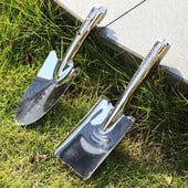 Mini žemės purenimo kastuvas nerūdijančio plieno sodo kastuvas Daugiafunkcis augalas vazoninis kasimas kastuvas Buitiniai sodo įrankiai