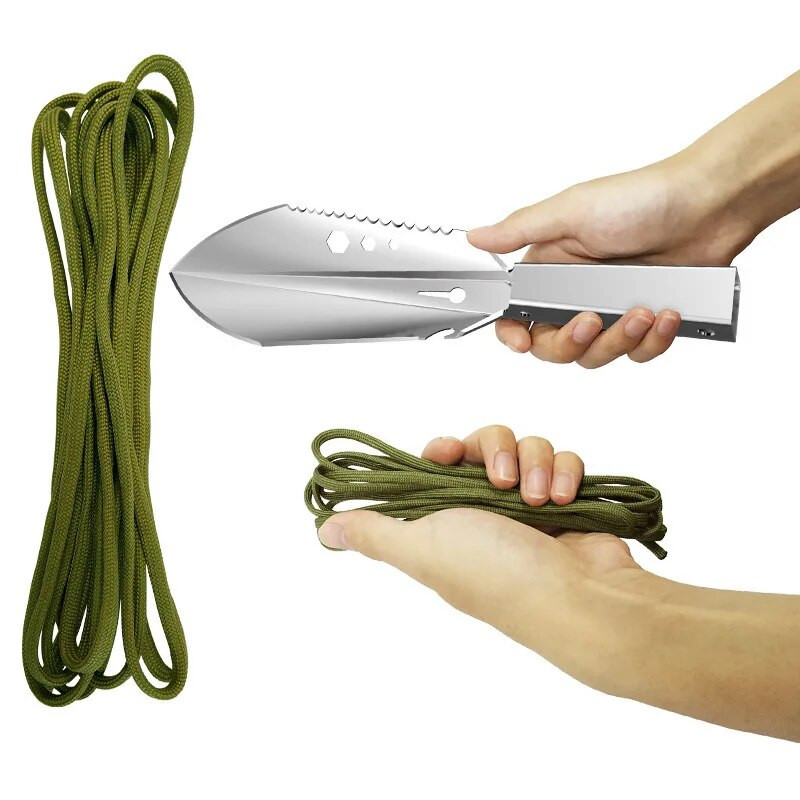 Kaasaskantav aiandus multifunktsionaalne labidas välitingimustes reisimiseks labidas Väike roostevabast terasest käsikühvel Aialabidas