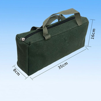Нова издръжлива, по-дебела платнена чанта за инструменти, чанта, органайзер за съхранение на електрически инструменти, голям капацитет за съхранение, отвертка, инструменти, опаковка