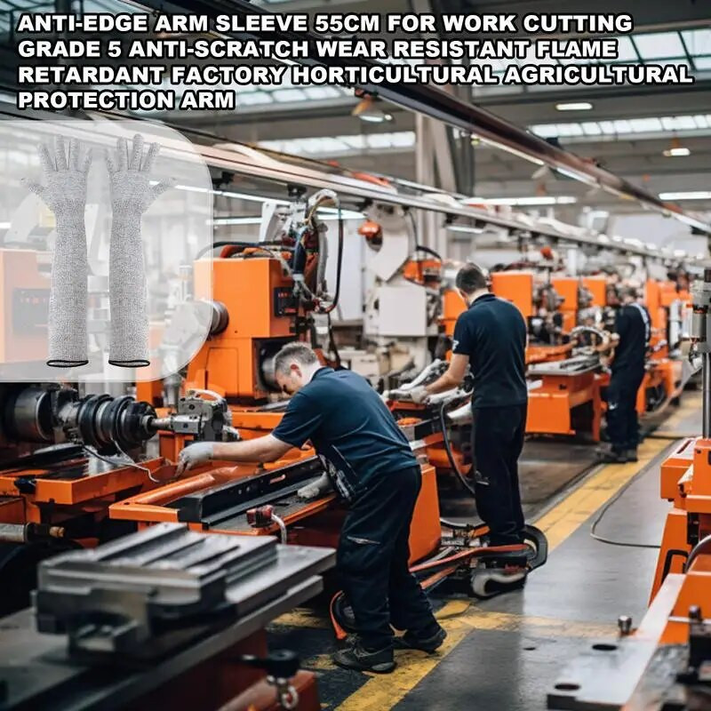 5 laipsnio pjovimui atsparios pirštinės Buitinės dėvėjimuisi atsparios kumštinės pirštinės Pjovimo sauga Apsauga Rankovės Kvėpuojančios darbo pirštinės