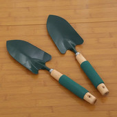 Alat za sadnju u vrtu dugačak 36 cm Velika šiljasta lopata Mala lopata s drvenom drškom Lopata Sadnja Rahle zemlje Lopata za presađivanje