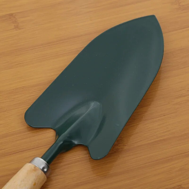 Alat za sadnju u vrtu dugačak 36 cm Velika šiljasta lopata Mala lopata s drvenom drškom Lopata Sadnja Rahle zemlje Lopata za presađivanje