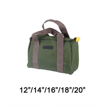Многофункционална чанта за съхранение на инструменти Платнена водоустойчива чанта за съхранение на ръчни инструменти Домашен набор от инструменти Метални хардуерни части Организатор Чанта