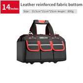 ELEKTRIČNA torba za alat Izdržljiva kutija za električni hardver Namjenska platnena višenamjenska prijenosna torba za pohranu