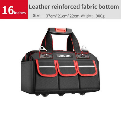 ELEKTRIČNA torba za alat Izdržljiva kutija za električni hardver Namjenska platnena višenamjenska prijenosna torba za pohranu