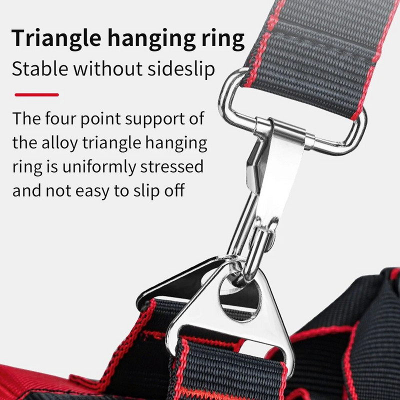 ELEKTRIČNA torba za alat Izdržljiva kutija za električni hardver Namjenska platnena višenamjenska prijenosna torba za pohranu