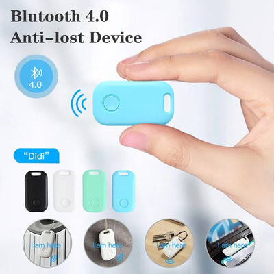 Mini GPS izsekotājs bērniem suņiem mājdzīvniekiem atslēgu meklētājs Bluetooth pretpazaudēšanas signalizācija Smart Air Tag bezvadu bērnu somas maka meklētājs