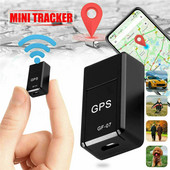 Mini magnetinė automobilinė transporto priemonė GSM GPRS GPS sekimo lokatorius Realaus laiko sekimas nešiojamasis automobilinis GPS sekiklis GF-07 sekimo įrenginys