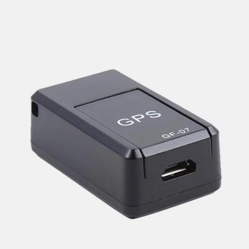 Mini magnetinė automobilinė transporto priemonė GSM GPRS GPS sekimo lokatorius Realaus laiko sekimas nešiojamasis automobilinis GPS sekiklis GF-07 sekimo įrenginys