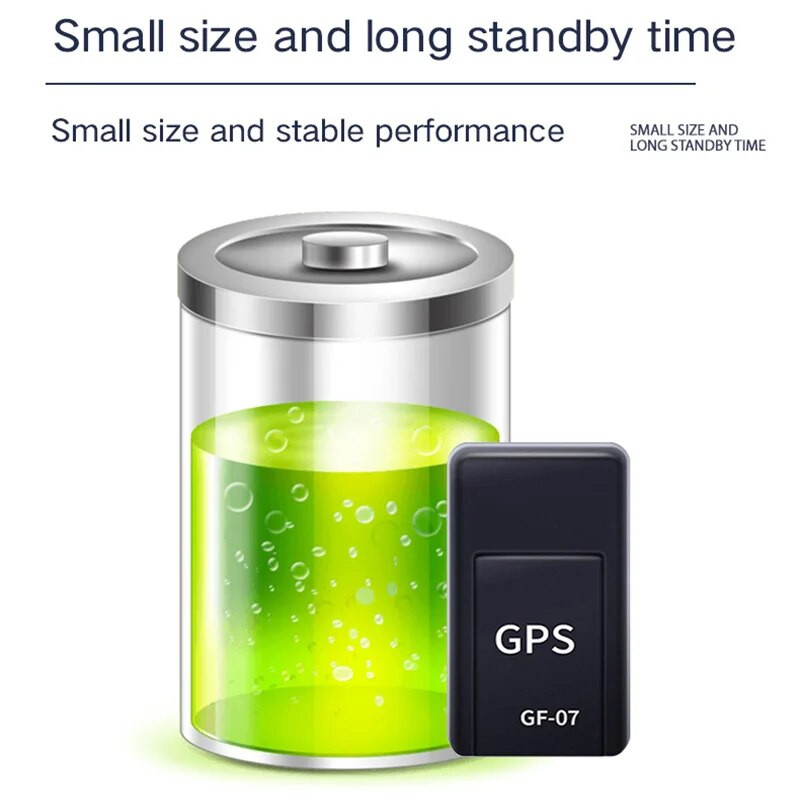 GPS lokalizátor Malý a silný magnetický systém proti krádeži, strate a rezervácii vozidla, sledovací prístroj pre deti, sledovanie vozidla, God of Car GF07