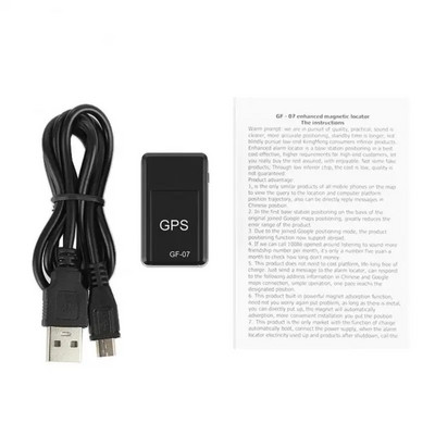 Mini magnetni automobil GSM GPRS GPS lokator za praćenje vozila Praćenje u stvarnom vremenu Prijenosni auto GPS uređaji za praćenje GF-07
