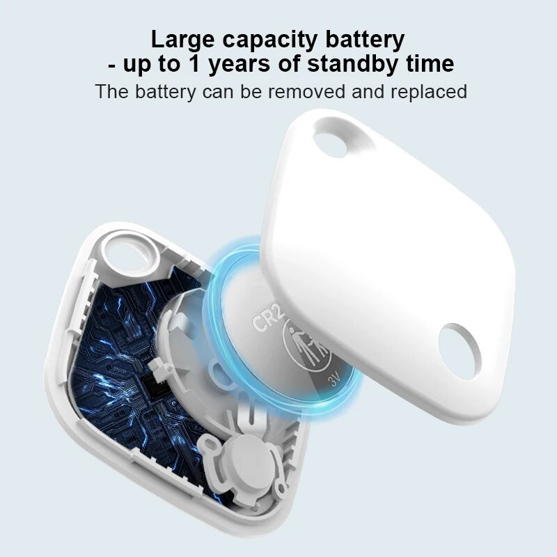 Išmanusis „Bluetooth“ GPS sekiklis „Apple Find My APP ITag Anti Lost Reminder“ įrenginys MFI įvertintas lokatorius Automobilio raktas Naminių gyvūnėlių vaikų ieškiklis