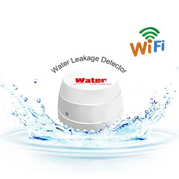 EARYKONG Tuya WiFi WiFi Leakage Sensor Ανιχνευτές συναγερμού διαρροής υγρού 3 Διαθέσιμες εκδόσεις Smart Life APP Εύκολη εγκατάσταση