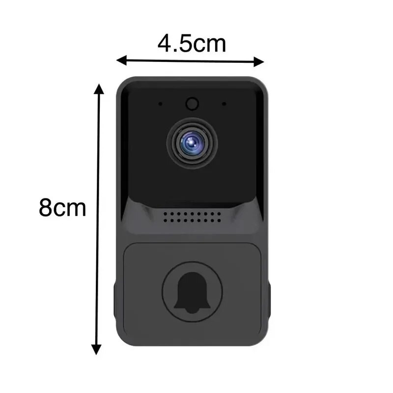 Novo pametno kućno zvono WIFI kamera Video telefon Bežično zvono Sigurnosni video portafon HD noćni vid za stanove