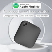 Inteligentný Bluetooth GPS tracker pracuje s Apple Find My ITag, zariadenie proti strate, pripomienkovač MFI, kľúč od auta, vyhľadávač domácich zvierat a detí, bezdrôtový