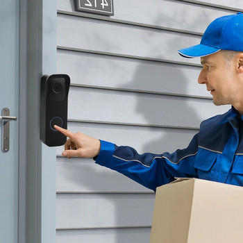Силиконов калъф Водоустойчив UV защита Устойчив на атмосферни влияния Защитен калъф Smart Doorbell Skin Case за Blink Video Doorbell