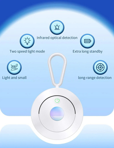 Detector de cameră pentru detector de cameră ascunsă anti-candidoză Protecție de securitate Gadget de detectare a lentilelor ascunse cu mini gaură