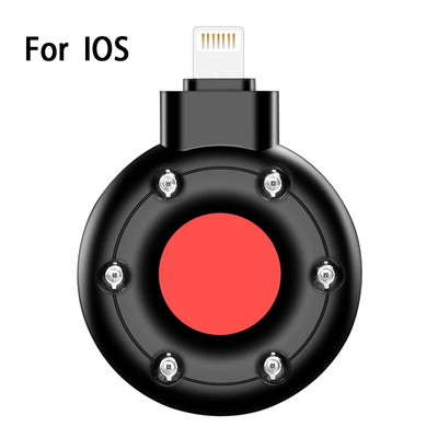 Infraraudonųjų spindulių detektorius, apsaugantis nuo žiūrėjimo, Kelionių mini nešiojamasis nematomas fotoaparato skaitytuvas aptinka paslėptas kameras su LED šviesa