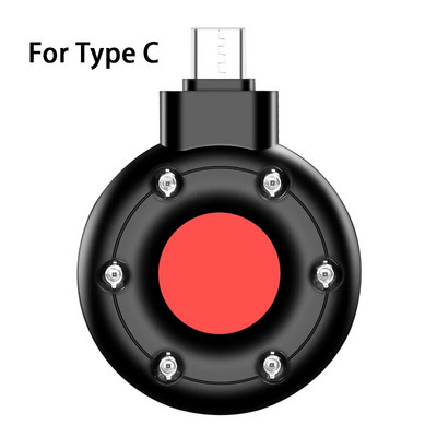 Infraraudonųjų spindulių detektorius, apsaugantis nuo žiūrėjimo, Kelionių mini nešiojamasis nematomas fotoaparato skaitytuvas aptinka paslėptas kameras su LED šviesa