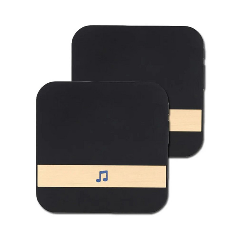 AC90-250V išmanusis belaidis durų skambutis Belaidis WiFi Pradžia Sveiki atvykę į durų skambutį US EU Neperšlampamas 300 m nuotolinis išmanusis durų skambutis