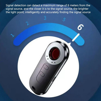 Αποτρέψτε την παρακολούθηση σήματος Camera Finder Φορητές κάμερες μίνι φακών Hotel Anti Candid Artifact Sensor Scanne AK400 Scanner