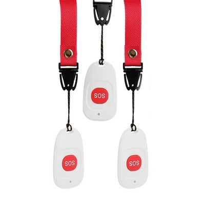 Topvico SOS panikas poga RF 433 mhz avārijas poga vecāka gadagājuma cilvēku trauksmes atslēgas piekariņa kontrolieris Veciem cilvēkiem GSM WIFI mājas signalizācijas sistēma