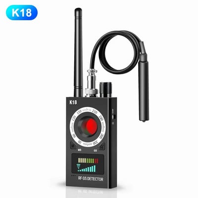 K18 Anti Candid Camera Detector Bug Gadgets Wiretching Finder GPS Signal Lens RF Spy Tracker Detect Többfunkciós anti-kamera