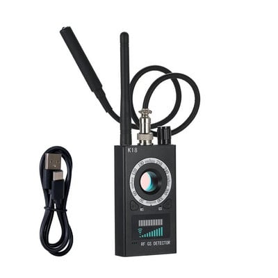 K18 Anti Candid Camera Detector Bug Gadgets Wiretching Finder GPS Signal Lens RF Spy Tracker Detect Többfunkciós anti-kamera