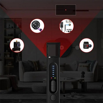 X13 Full Range Camera -den Finder Anti Bug Listening Device GPS Tracker RF ασύρματος σαρωτής σήματος για ταξίδια στο σπίτι στο γραφείο