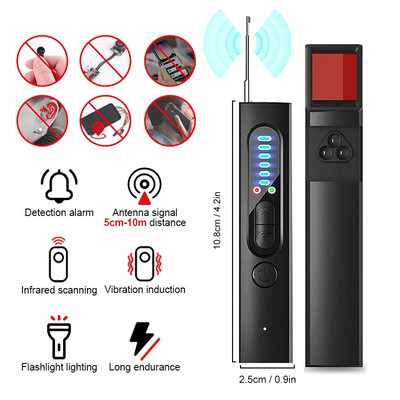 Antišpijunski detektor Zaštita privatnosti Infracrveni detektor kamere Antišpijunski iskreni zaštitni alarm Detektor skenera uređaja za GPS signal