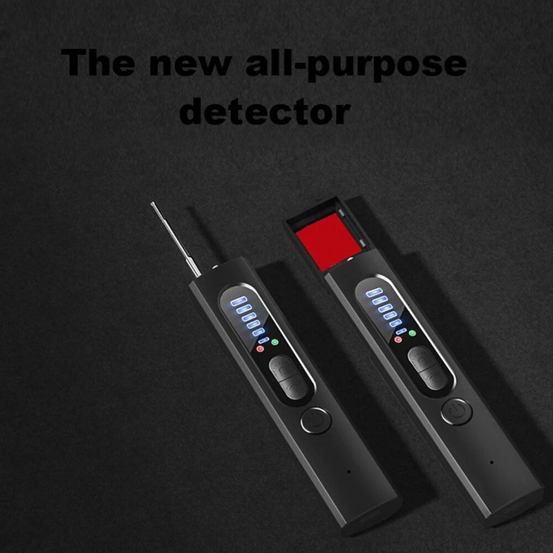 Ανιχνευτής κάμερας Anti-Spy Tracker GPS Προστασία ασφαλείας Σαρωτής ασύρματου σήματος RF Αντικατασκοπευτική συσκευή ακρόασης σφαλμάτων Gadge