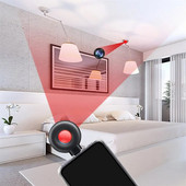 Érzékelő Hordozható Mini Mobiltelefon USB Riasztó Szállodai Infravörös Anti Surveillance Anti Candid Shooting Pinhole Camera