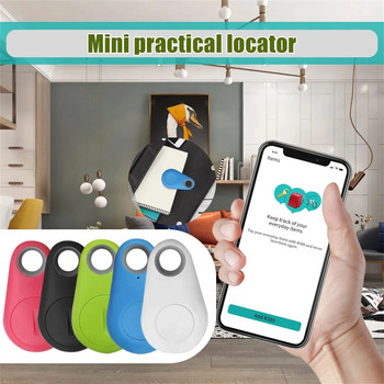 Έξυπνο Bluetooth Mini GPS Tracker Cat Dog Anti-Lost Tag Locator κατοικίδια Άρθρα Πορτοφόλι κολάρο παρακολούθησης συσκευής Finder iTag Alarm