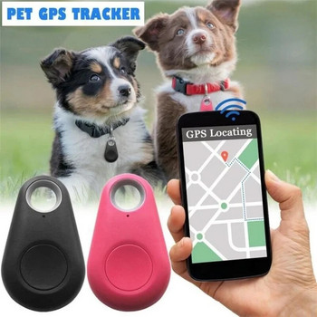 Έξυπνο Bluetooth Mini GPS Tracker Cat Dog Anti-Lost Tag Locator κατοικίδια Άρθρα Πορτοφόλι κολάρο παρακολούθησης συσκευής Finder iTag Alarm
