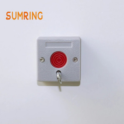Design profesional Mini Resetare Urgență Panică Buton SOS Cheie Alarma de incendiu