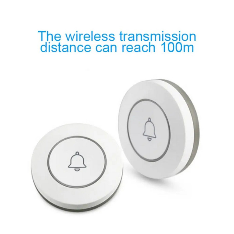 433MHz bezvadu tālvadības pults Tuya Smart Home vienas taustiņa trauksmes SOS avārijas zvana poga Bezvadu avārijas poga durvju zvans 2022